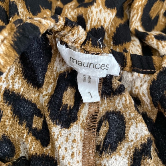 ⭐️$10 ITEM WAS $23 Maurices animal print top - Picture 3 of 4